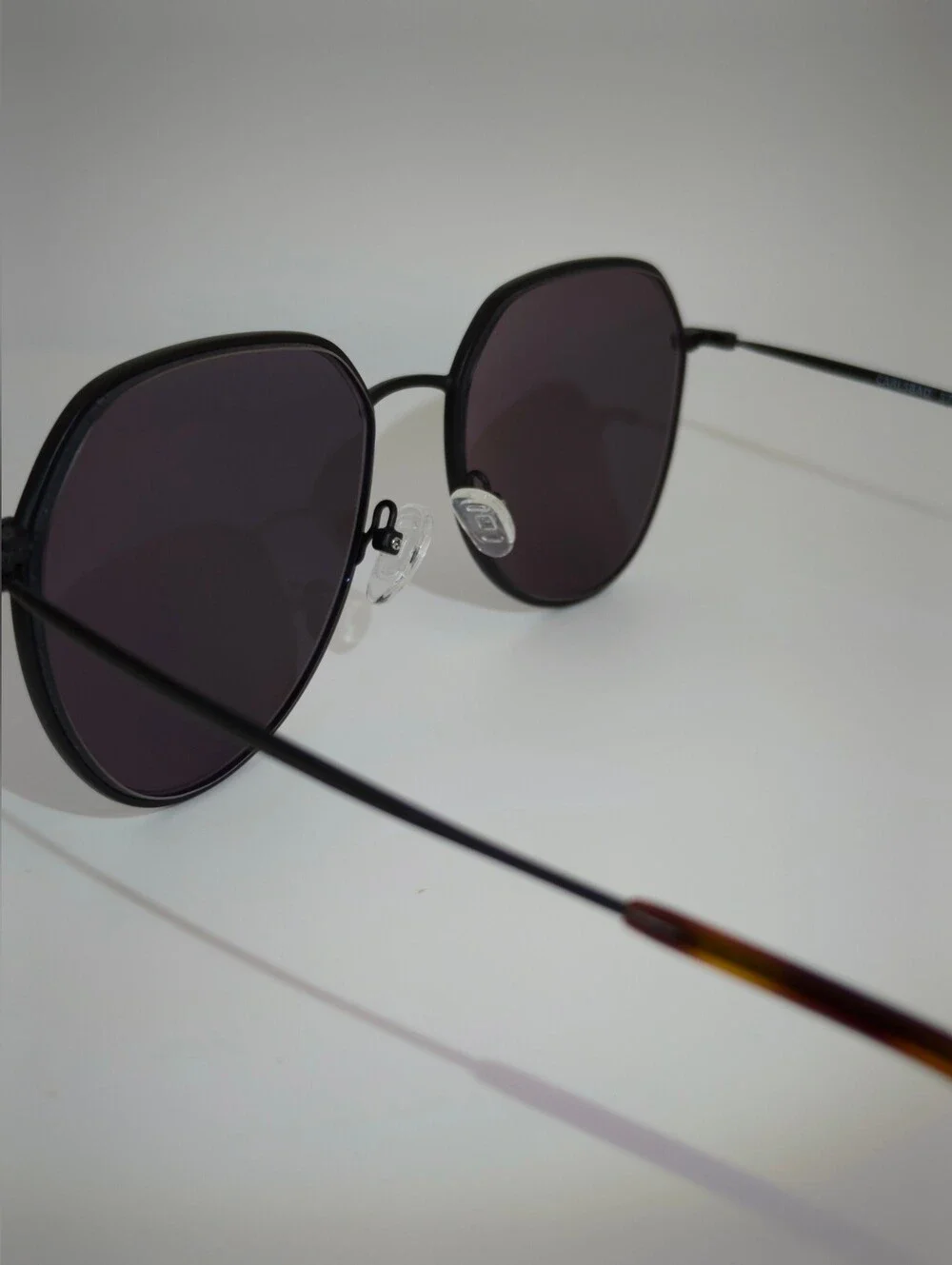 Carlsbad. Classic Round Metal Frame. Lightweight Anodized Black